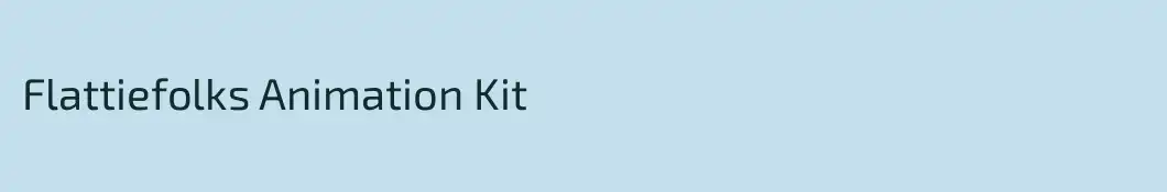 Flattiefolks Animation Kit